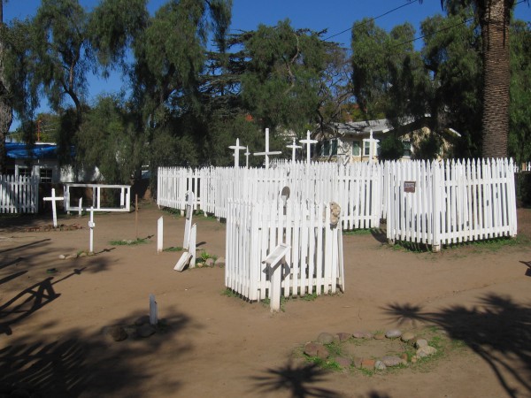 Hundreds of varied, rich life stories were concluded here in this early San Diego cemetery.