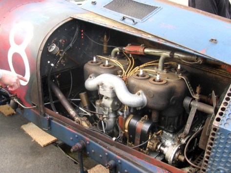 Engine of 1914 Tahis Special that competed in many races!