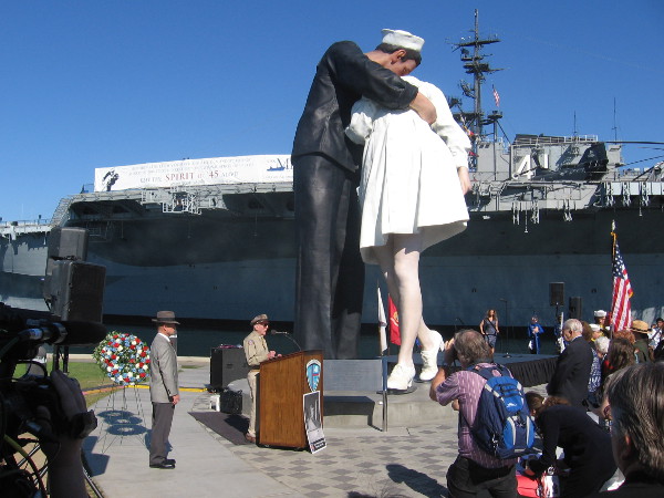 Only 5 percent of those who fought in World War II remain alive today. Those who participated in the war effort were honored and remembered with gratitude.