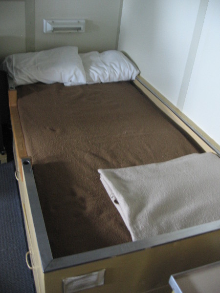 The chief scientist during research cruises slept here.