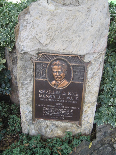 Former San Diego mayor Charles Dail created the Sister City Association with Yokohama.