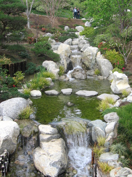 A waterfall and gurgling, bubbling water put me in a thoughtful mood.