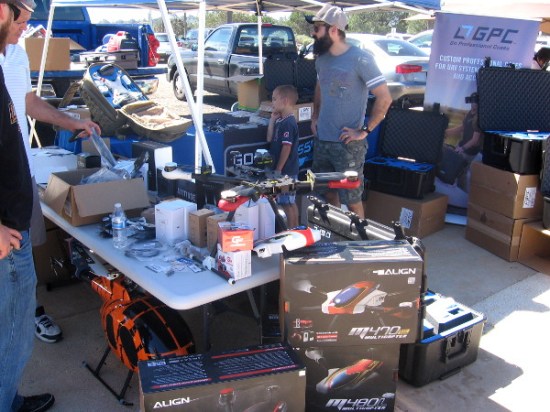 Drone builders and enthusiasts were in heaven in San Diego today.
