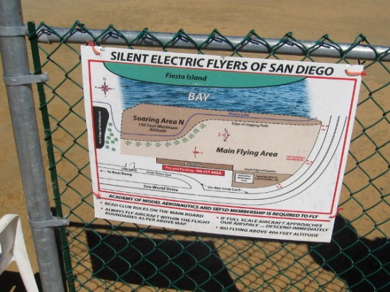 This field is used by the Silent Electric Flyers of San Diego, and their radio-controlled aircraft.