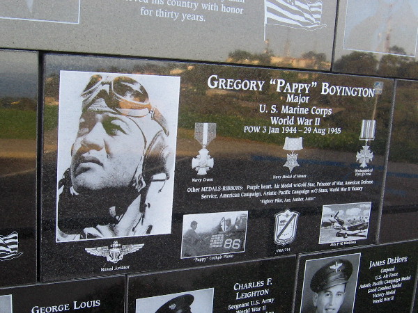 Pappy Boyington was a scrappy fighter pilot ace of the U.S. Marines during World War II.