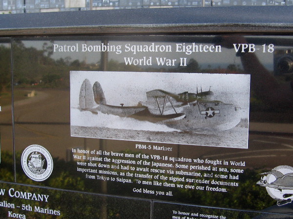 Patrol Bombing Squadron Eighteen. To men like them we owe our freedom.