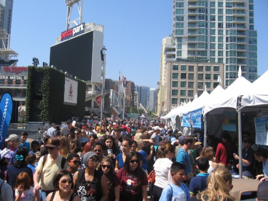 Thousands turned out for the San Diego Festival of Science and Engineering Expo Day.