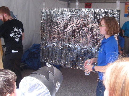 AirZooka vortex generator shoots circular pulse of air at the shimmer wall!