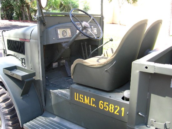 One of many interesting vehicles arriving for the upcoming Balboa Park The War Years exhibit at the San Diego Automotive Museum.
