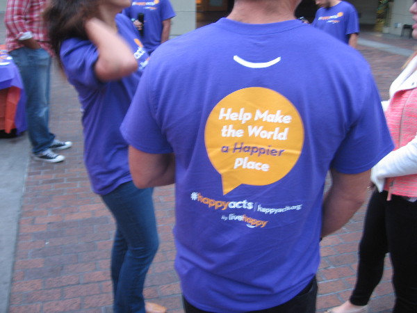 Help make the world a happier place!