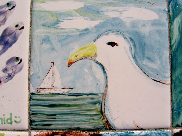 Beautiful work of art created by a local child.