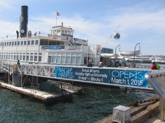 The historic 1898 steam ferryboat Berkeley, the museum's hub, is also featuring nature photography by Ansel Adams and others.