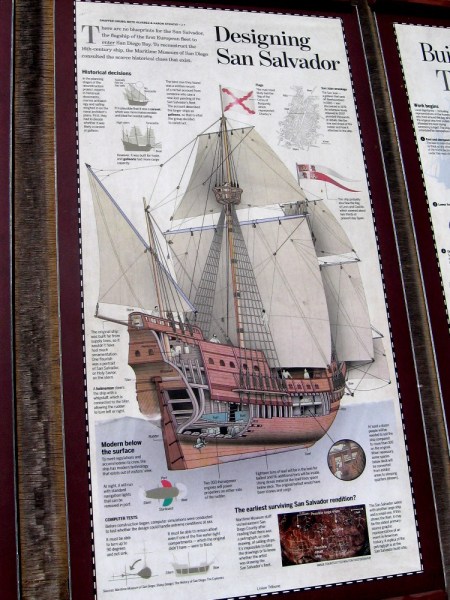 There are no blueprints for the galleon San Salvador. To reconstruct the 16th century ship, the Maritime Museum of San Diego used scarce historical clues.
