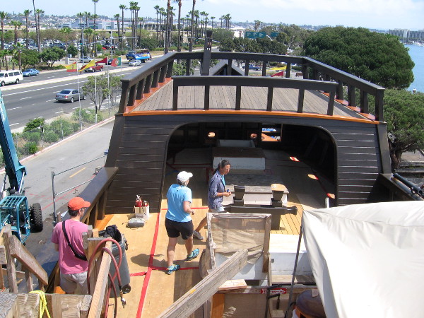Wow! Is this cool! How often does one get to walk around an actual honest-to-goodness working galleon!