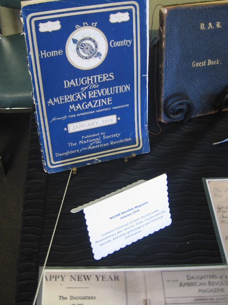 A Daughters of the American Revolution magazine from 1916.