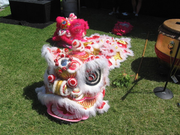 Lion dances would take place later in the day!