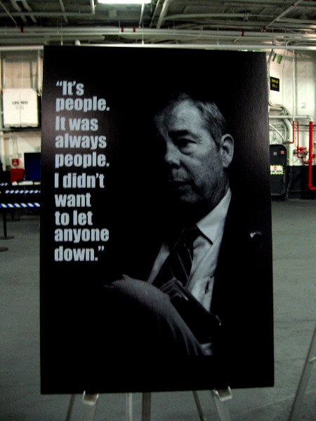 It's people. It was always people. I didn't want to let anyone down.
