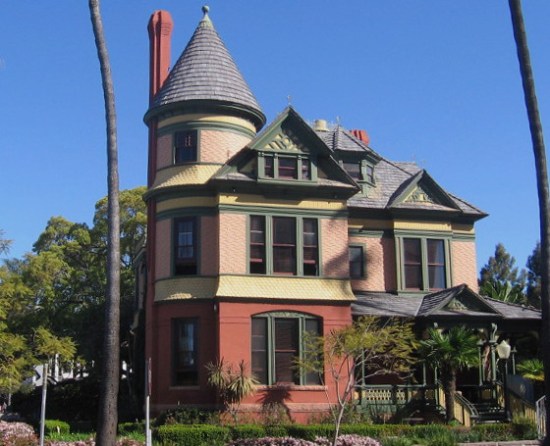 Britt-Scripps house is a very cool sight on Bankers Hill.