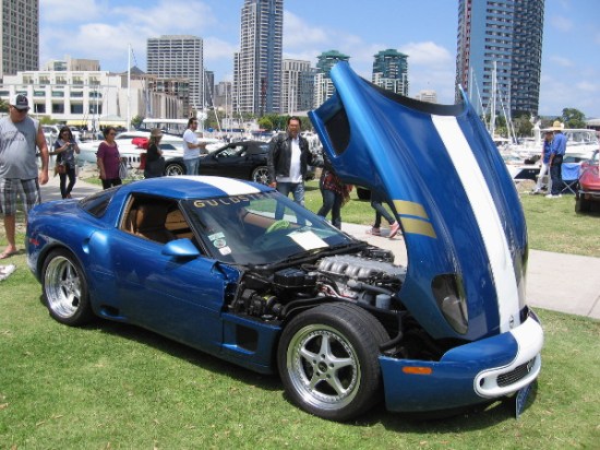 A racy paint job and a beautiful downtown San Diego backdrop.