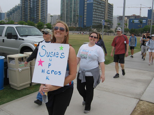 Susie's Superheroes are on the march! Join them!