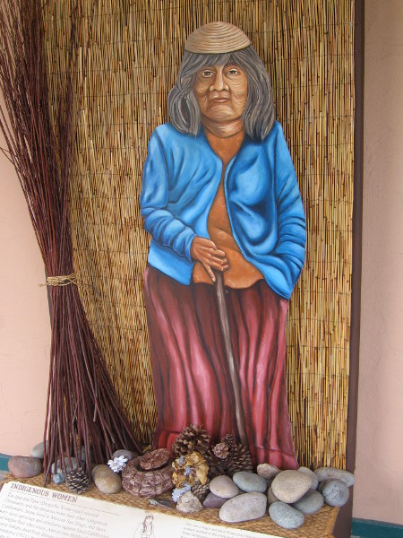The Ipai and Tipai (Diegueño, Kumeyaay) resisted Christianity and the missions more than other indigenous Californians. Moved off their land, the women worked in the town and ranchos.