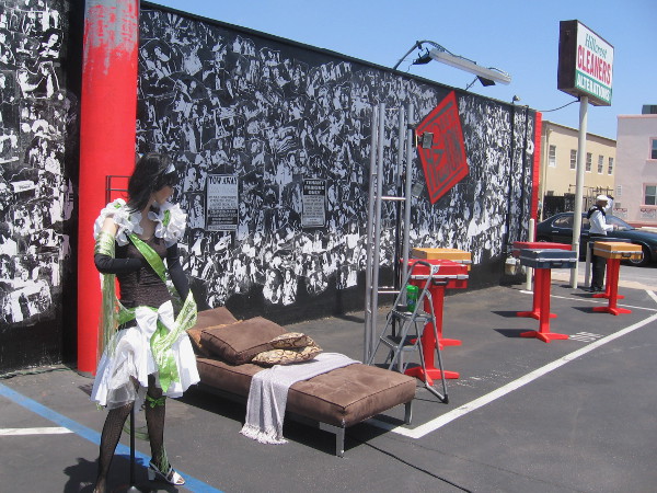 Ion's parking lot becomes the unique setting for a fundraising gala.