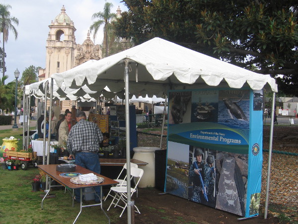The Navy was showcasing its environmental programs.