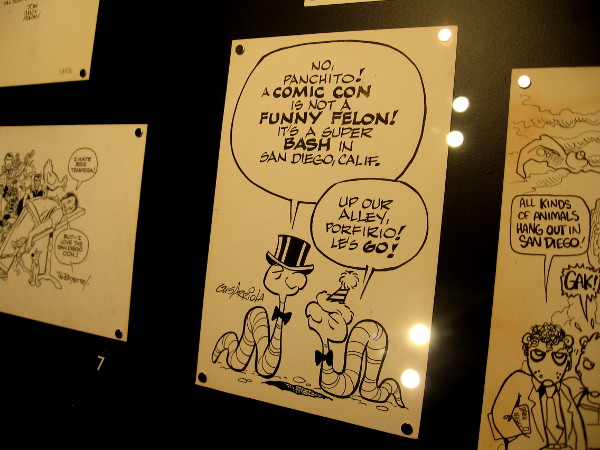 The Art of Comic-Con special exhibit contains original work from more than 60 notable cartoon and comic book artists