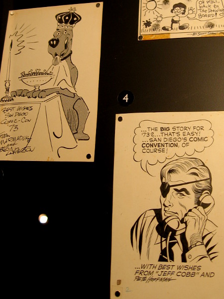 Cartoonists of every stripe have contributed greetings for the Comic-Con souvenir book over the years.