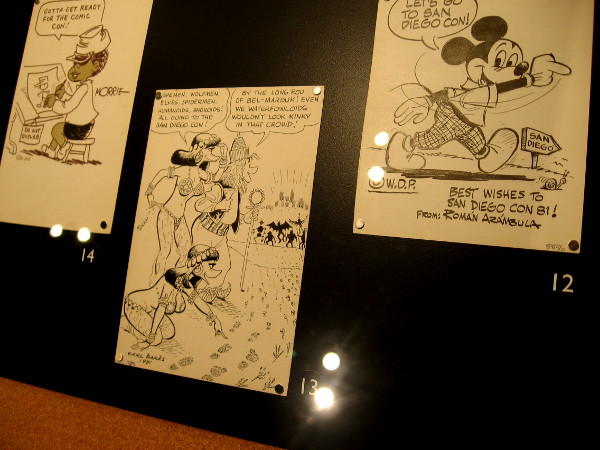 Mickey Mouse headed down to San Diego one year. I'm willing to bet he'll be here again this year!