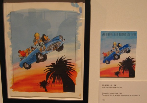 1993 cover artwork from the legendary comic book and graphic novel artist Frank Miller.