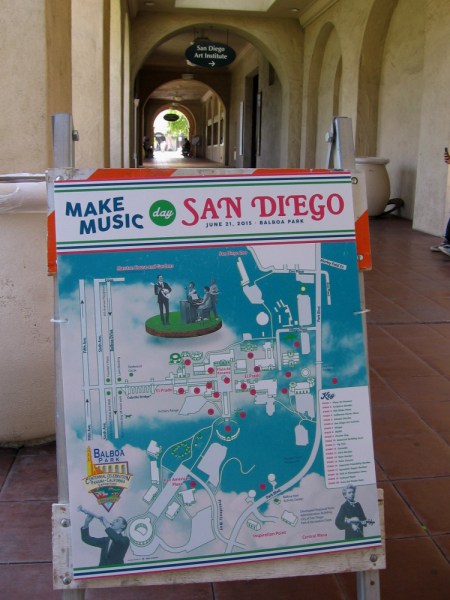 San Diego's first ever Make Music Day was held in Balboa Park this Sunday.
