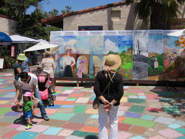 Spanish Village is like San Diego sunlight passed through a prism, with rainbow splashes everywhere.