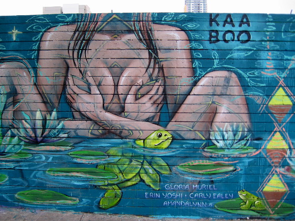 A bather, a turtle, a frog and KAABOO, an upcoming major music festival to be held in Del Mar up the coast.