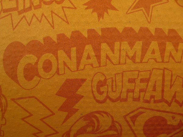 Odds are he'll style himself as Conanman, as that's generally the thing a godlike superhero will do when presented with the opportunity. Please disregard the word immediately below.