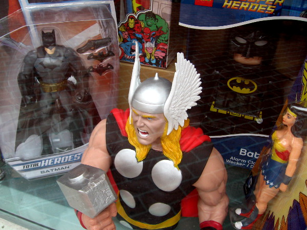 Here come Batman, Thor, Wonder Woman and other powerful heroes. Villains in San Diego, beware!