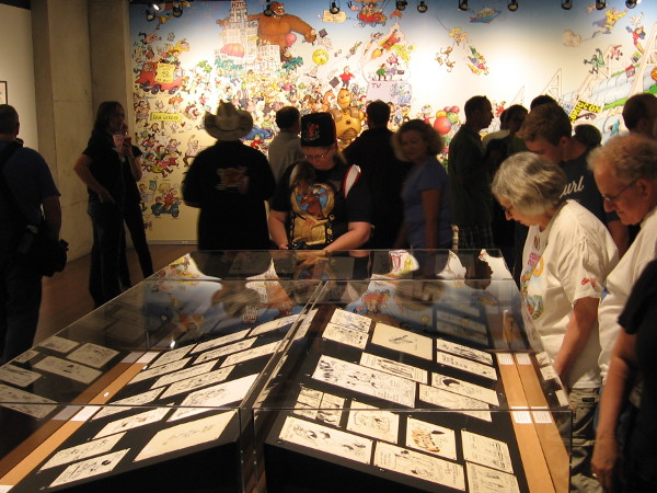 If you're going to 2015 San Diego Comic-Con, head to the 9th floor of the downtown library. The gallery is up there, along with some great views of the city!