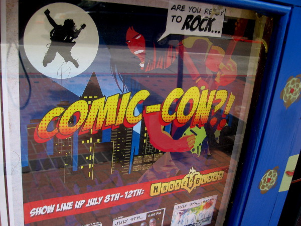 The House of Blues asks whether you're ready to rock. San Diego will be rocking big time in a couple weeks! I can't wait!