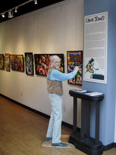 Is that legendary cartoonist and animator Chuck Jones? No. But it's his namesake gallery on Fifth Avenue, open and ready for fans of classic pop culture and cool art.