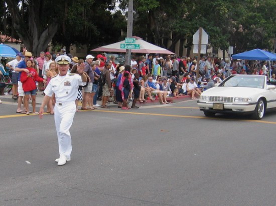 The Grand Marshall this year was Vice Admiral Thomas Rowden, Commander, Naval Surface Forces, U.S. Pacific Fleet.