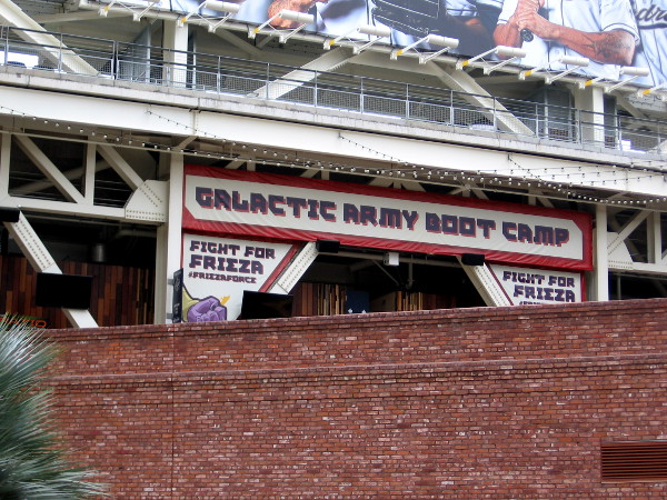 It appears Petco Park will be the site of Galactic Army Boot Camp!