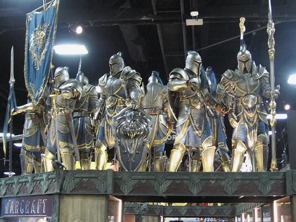 Super awesome suits of armor at the fantastic Weta Workshop exhibit.