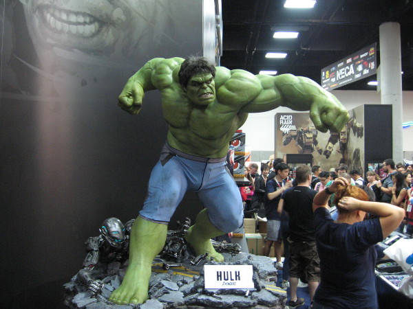 I saw several angry Hulks on the verge of smashing something.