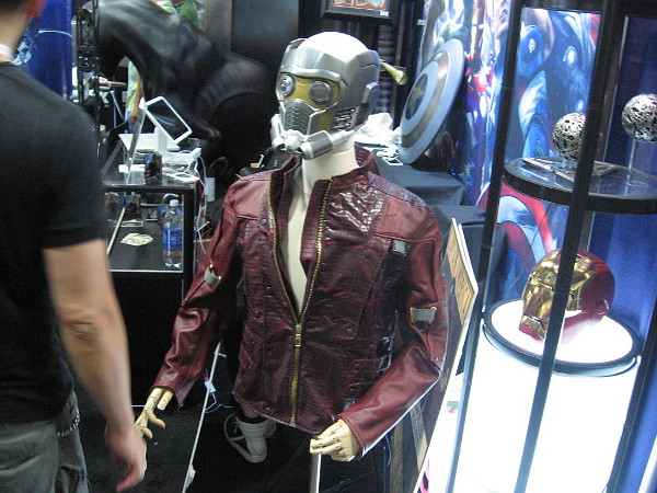 Awesome Star Lord costume and helmet from Guardians of the Galaxy!