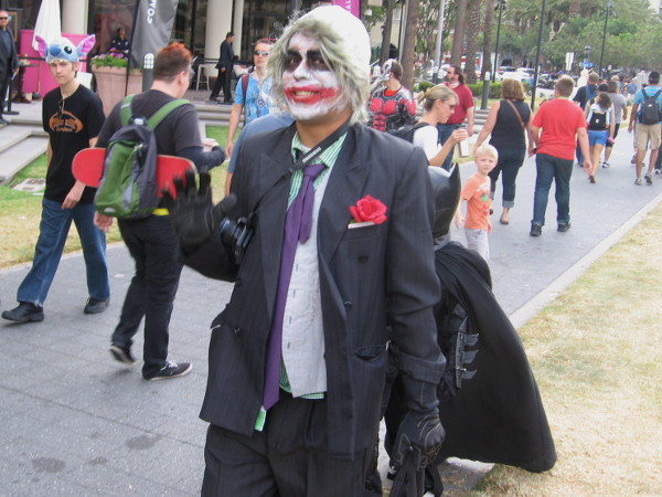 Here comes the Joker. Why so serious?