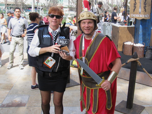 Dr. Who's brilliant strategy altered history during the Trojan War. I guess Ulysses wasn't as smart as they say.