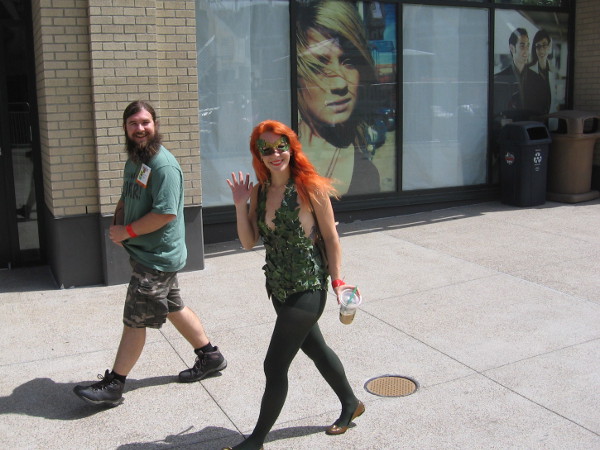 Another cheerful Poison Ivy. Hi!