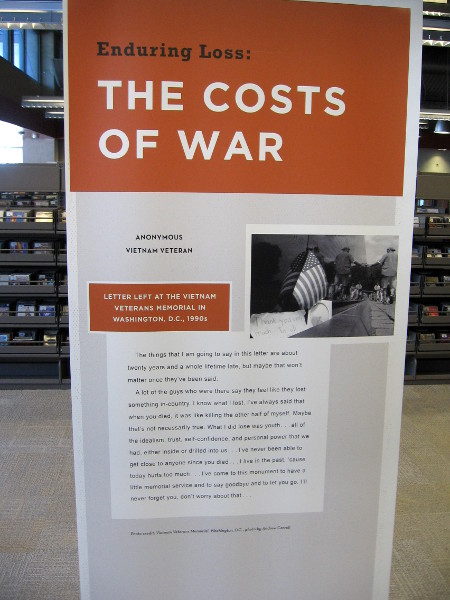 Enduring Loss: The Costs of War.