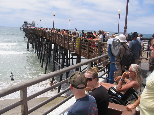 Just kicking back and taking in all the cool World Surf League action.