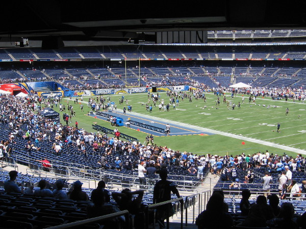 Chargers FanFest 2015 was a whole lot of fun. I hope San Diego's NFL team has a great season!